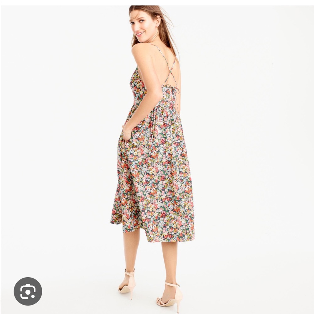 J.Crew dress in Liberty Thorpe Floral Petite 0